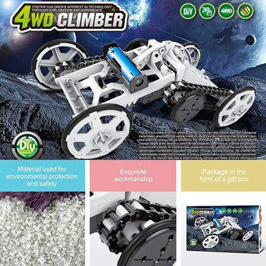 DIY BATTERY OPERATED 4WD CLIMBER